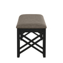 Potomac Dining Bench-Brown/Black