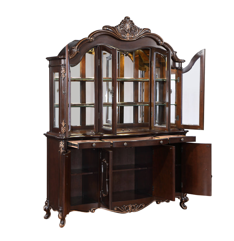Constantine China Cabinet Top-Cherry
