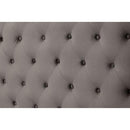 Cayla Bed Silver & Grey