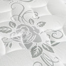 ELBERTYNA White 8" Tight Top Mattress, Queen