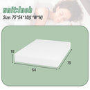Coreopsis 10" Full Memory Foam Wave Comfort