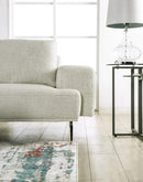 Baerum Sectional, Left & Right Chaise Beige & Gray