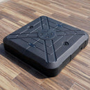 Hero 10 Ft Square Umbrella w/ Double Top + 37" Large Base