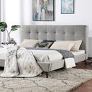 LEOMIN Cal.King, E.King, Full, & Queen Bed, Gray