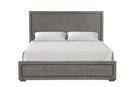 Crowthorne E.King & Queen Bed Grey & White