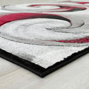 Niksar Red 5' X 7' Area Rug