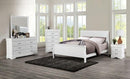Louis Philippe Full Bed Expresso & White