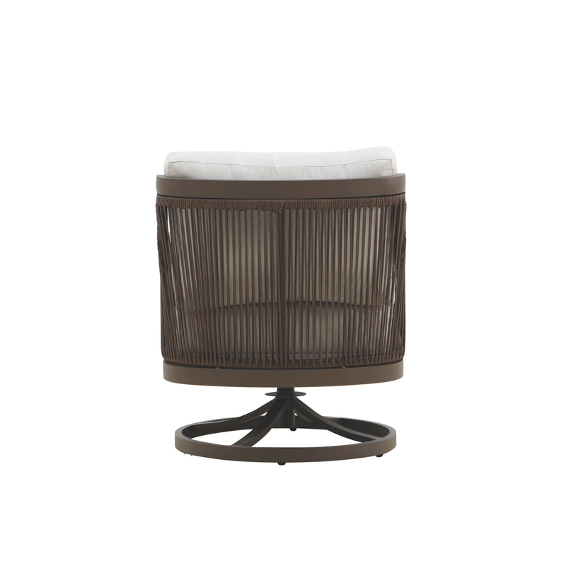 Genova Patio Swivel Club Chair W/Accent Pillow (2 Per Carton)