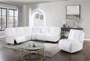 BUILD IT YOUR WAY U6066 BLANCHE WHITE 3 POWER SOFA