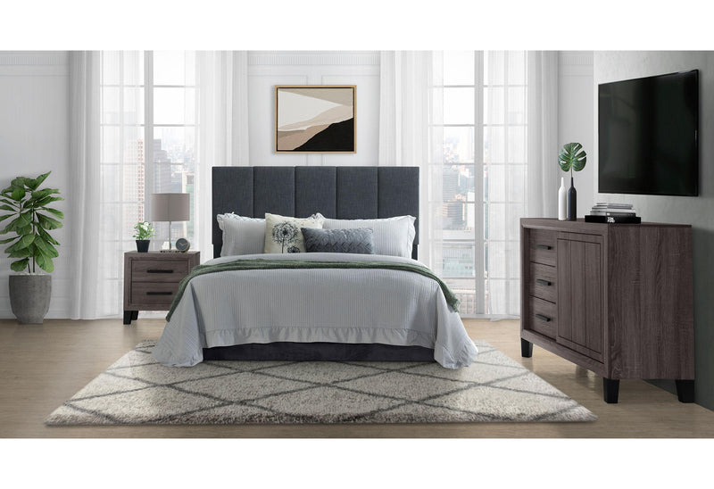ERNIE FOIL GREY BEDROOM IN A BOX