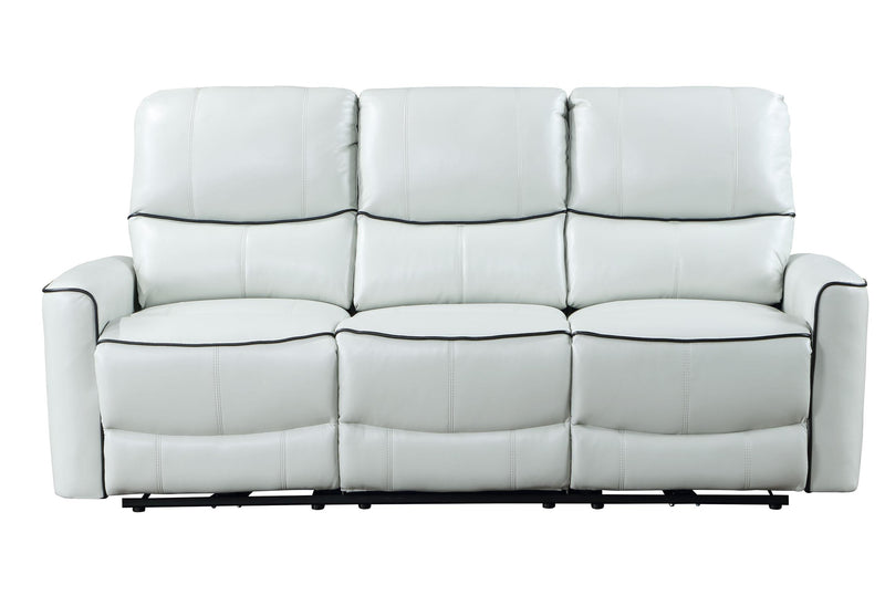 U1790 LIGHT GREY POWER RECLINING SOFA