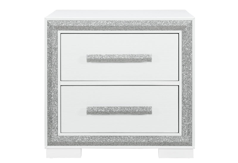 ANDROS SILVER NIGHTSTAND