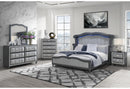 VANNA DARK GREY FULL BED GROUP