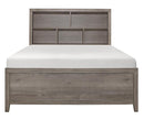 Woodrow Full Platform Bed in Gray 2042NBF-1*