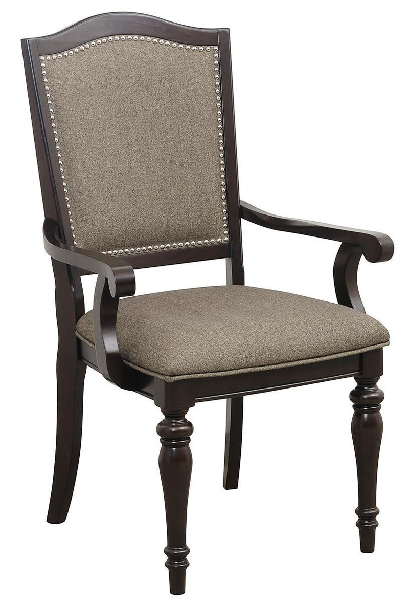 Marston Arm Chair in Dark Cherry (Set of 2) 2615DCA