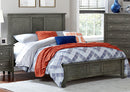 Garcia Queen Panel Bed in Gray 2046-1