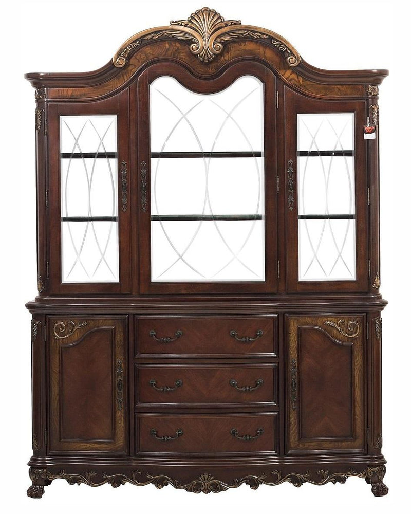 Deryn Park Buffet and Hutch in Dark Cherry 2243-50*