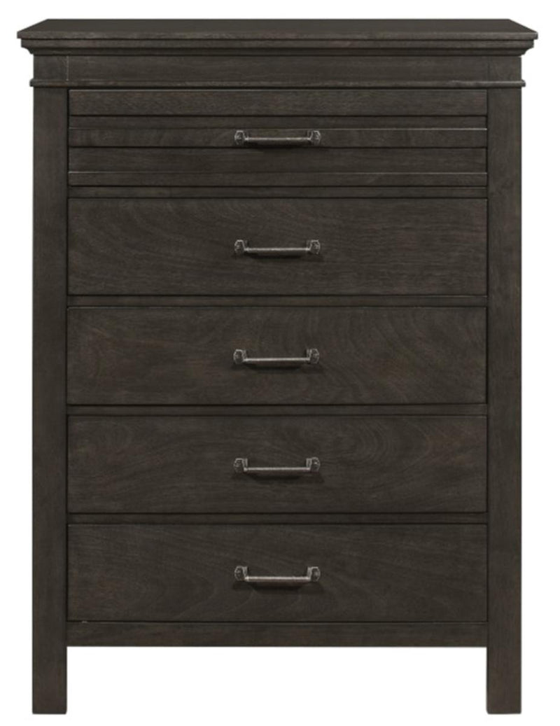 Blaire Farm Chest in Saddle Brown Wood 1675-9