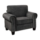 Cornelia Chair in Dark Gray 8216DG-1