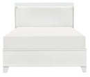 Kerren Full Platform Bed in White 1678WF-1*