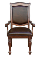 Lordsburg Arm Chair in Brown Cherry (Set of 2)