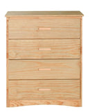 Bartly 4 Drawer Chest in Natural B2043-9