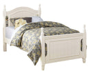 Clementine Twin Bed in White B1799T-1*