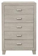 Quinby 5 Drawer Chest in Light Brown 1525-9