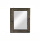 Magnussen Abington Portrait Mirror in Weathered Charcoal