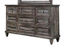 Magnussen Calistoga 9 Drawer Dresser in Weathered Charcoal