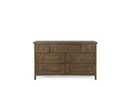 Magnussen Furniture Bay Creek Drawer Dressser in Toasted Nutmeg