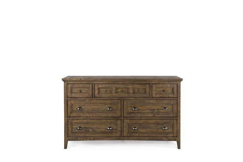 Magnussen Furniture Bay Creek Drawer Dressser in Toasted Nutmeg
