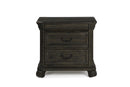 Magnussen Furniture Bellamy Drawer Nightstand in Peppercorn