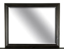 Magnussen Furniture Bellamy Landscape Mirror in Peppercorn