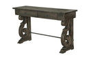 Magnussen Furniture Bellamy Rectangular Sofa Table in Deep Weathered Pine