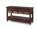 Magnussen Furniture Cottage Lane Sofa Table in Coffee