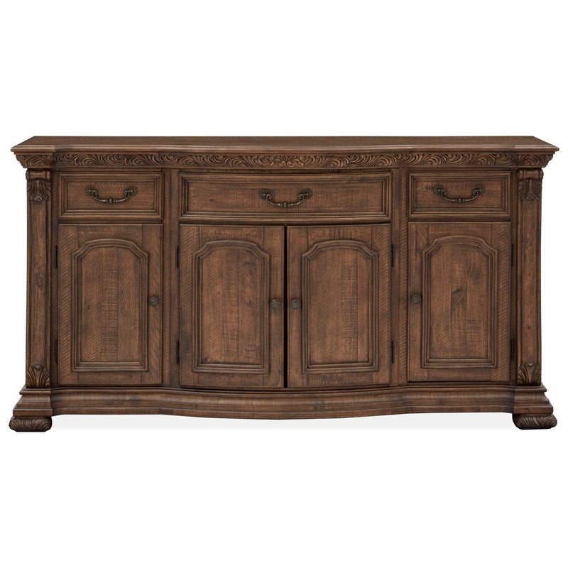 Magnussen Furniture Durango Buffet in Willadeene Brown
