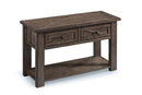 Magnussen Furniture Garrett Rectangular Sofa Table in Weathered Charcoal