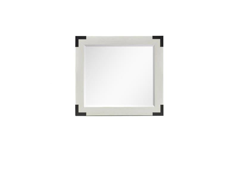 Magnussen Furniture Harper Springs Landscape Mirror in Silo White