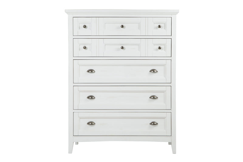 Magnussen Furniture Heron Cove Drawer Chest in Chalk White