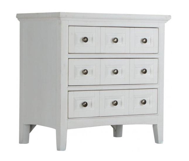 Magnussen Furniture Heron Cove Drawer Nightstand in Chalk White