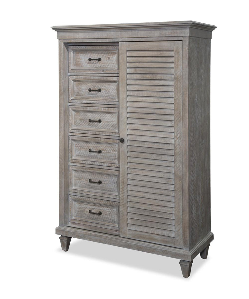 Magnussen Furniture Lancaster Gentleman's Chest in Dove Tail Grey