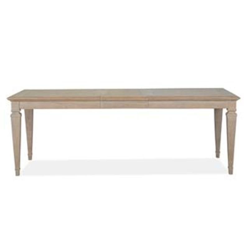 Magnussen Furniture Lancaster Rectangular Dining Table in Dovetail Grey
