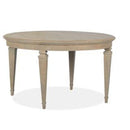 Magnussen Furniture Lancaster Round Dining Table in Dovetail Grey