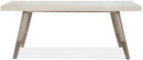 Magnussen Furniture Lenox Rectangular Dining Table in Acadia White