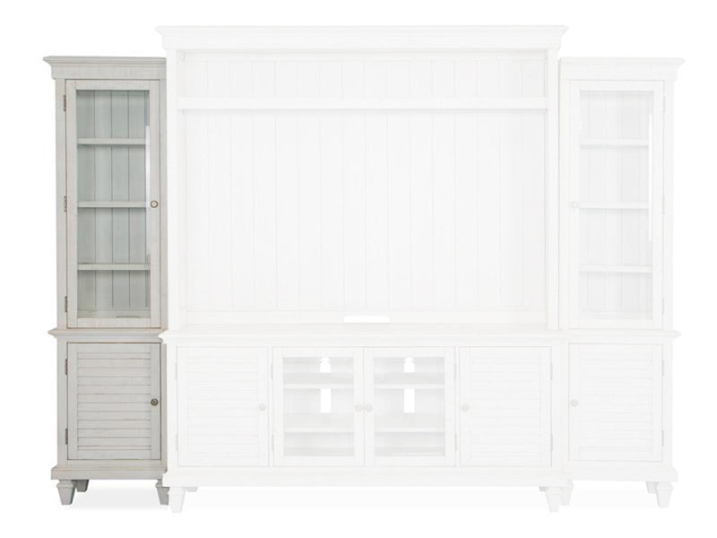 Magnussen Furniture Newport Left Pier in Alabaster