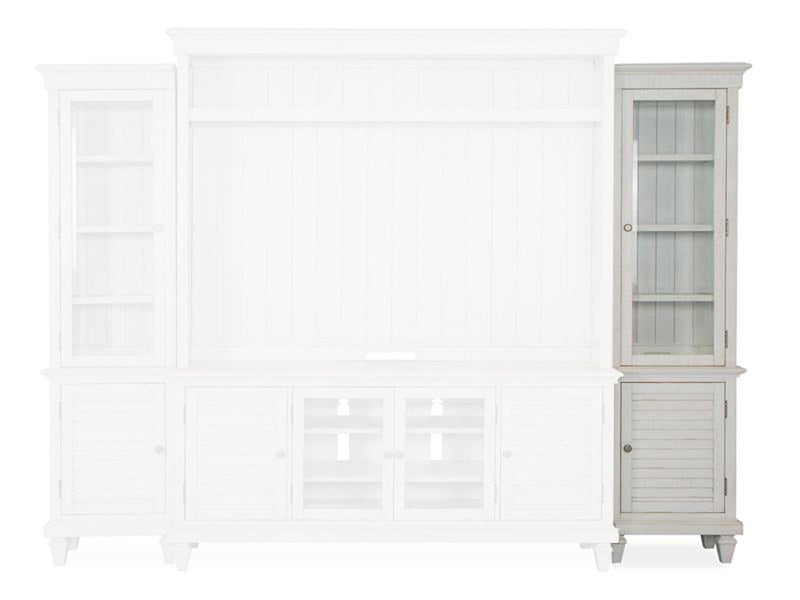 Magnussen Furniture Newport Right Pier in Alabaster