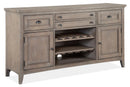 Magnussen Furniture Paxton Place Buffet in Dovetail Grey