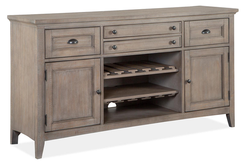 Magnussen Furniture Paxton Place Buffet in Dovetail Grey