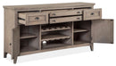 Magnussen Furniture Paxton Place Buffet in Dovetail Grey
